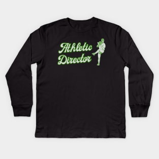 ATHLETIC DIRECTOR BASEBALL Kids Long Sleeve T-Shirt